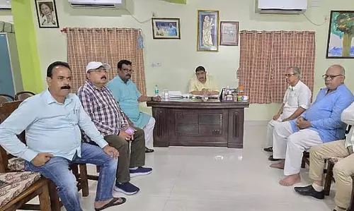 मुख्यमंत्री के जिला दौरे से पहले कोर कमेटी की बैठक मुख्यमंत्री के जिला दौरे से पहले कोर कमेटी की बैठक