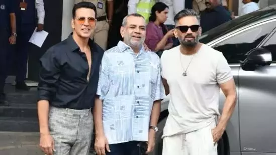 हेरा फेरी 3 पर अक्षय कुमार का खुलासा, बोले- पब्लिसिटी स्टंट नहीं था हेरा फेरी 3 पर अक्षय कुमार का खुलासा, बोले- पब्लिसिटी स्टंट नहीं था