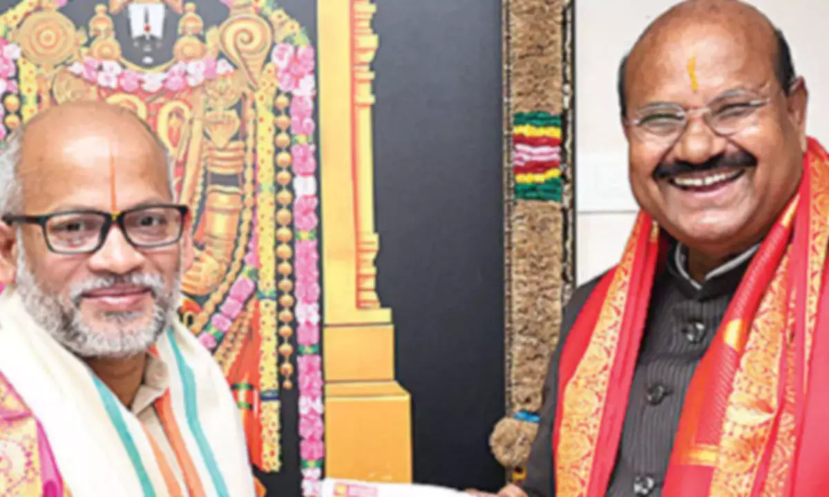 Andhra: टीटीडी को 20 लाख रुपये दान किए गए Andhra: टीटीडी को 20 लाख रुपये दान किए गए