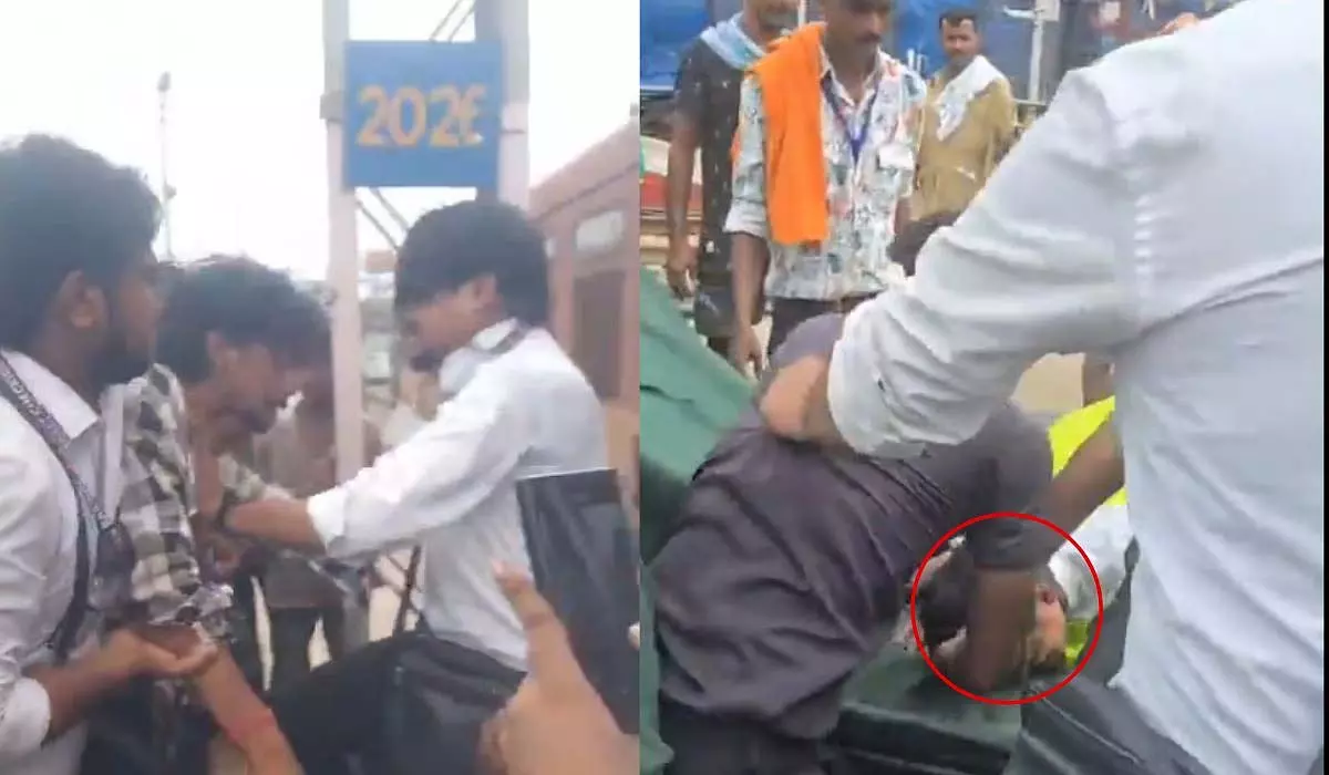 कानपुर स्टेशन पर यात्री की पिटाई, महिला कोच में घुसना पड़ा महंगा कानपुर स्टेशन पर यात्री की पिटाई, महिला कोच में घुसना पड़ा महंगा