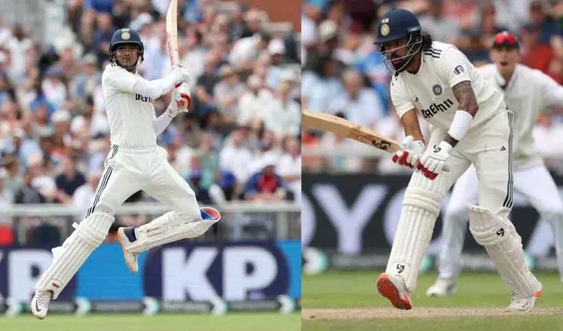 गिल ने जड़ा अर्धशतक.. राहुल दीवार की तरह खड़े गिल ने जड़ा अर्धशतक.. राहुल दीवार की तरह खड़े