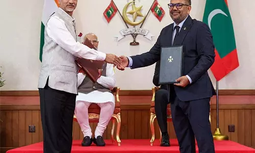 भारत और मालदीव ने 8 बड़े समझौतों पर हस्ताक्षर किए