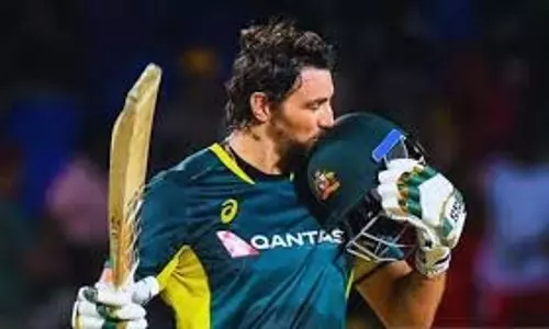 Tim David Century: टिम डेविड की तूफानी बल्लेबाजी, छक्कों की लगाई झड़ी Tim David Century: टिम डेविड की तूफानी बल्लेबाजी, छक्कों की लगाई झड़ी