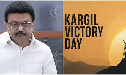 कारगिल विजय दिवस: मुख्यमंत्री एम.के. स्टालिन ने श्रद्धांजलि अर्पित की