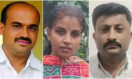 पति की हत्या और आत्महत्या का नाटक करने के आरोप में ग्राम पंचायत सदस्य और प्रेमी गिरफ्तार