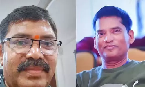 Andhra: सड़क दुर्घटना में दो पुलिस उपनिरीक्षकों की मौत, दो अधिकारी घायल Andhra: सड़क दुर्घटना में दो पुलिस उपनिरीक्षकों की मौत, दो अधिकारी घायल