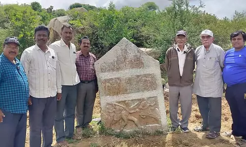 Karnataka : गुडीबांडे नाम का शिलालेख मिला