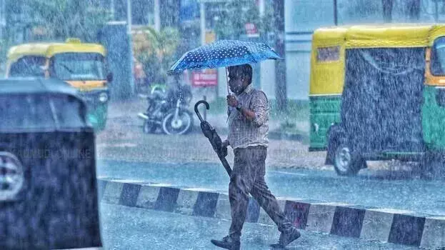 Kerala : तिरुवनंतपुरम में येलो अलर्ट; केरल में अगले पाँच दिनों तक भारी बारिश जारी रहेगी