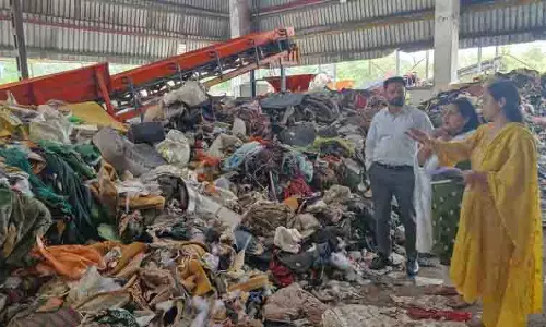 पार्षदों ने Chandigarh सेक्टर 25 स्थित अपशिष्ट निपटान केंद्र में खामियों को उठाया