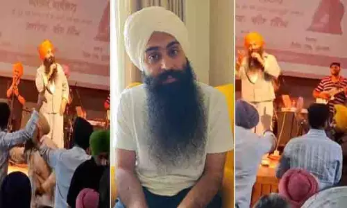 Singer Bir Singh ने गुरु तेग बहादुर के शहीदी समारोह में डांस करने के लिए माफी मांगी Singer Bir Singh ने गुरु तेग बहादुर के शहीदी समारोह में डांस करने के लिए माफी मांगी