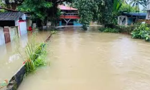 Kerala : एर्नाकुलम में भारी बारिश जारी, निचले इलाके जलमग्न