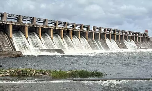 तुंगभद्रा नदी में जलस्तर में वृद्धि: नदी में पानी की बड़ी मात्रा - चेतावनी