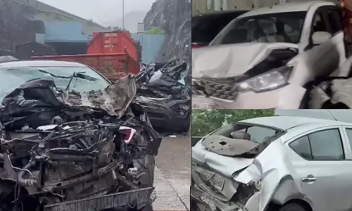 Mumbai : मल्टी-व्हीकल टक्कर में भारी नुकसान, एक मृत, कई घायल