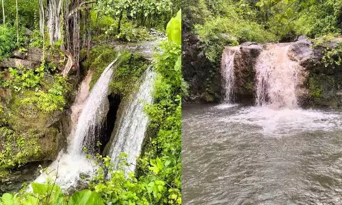 प्रभावशाली सालेगुडा झरने प्रभावशाली सालेगुडा झरने