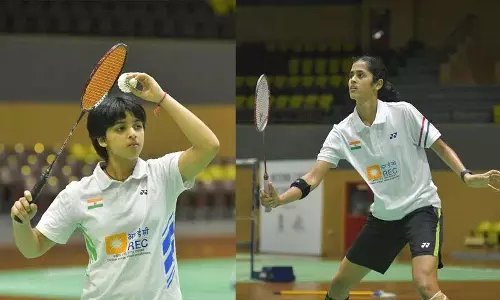 भारतीय महिला शटलर्स ने एशिया जूनियर में जीते दो कांस्य पदक भारतीय महिला शटलर्स ने एशिया जूनियर में जीते दो कांस्य पदक