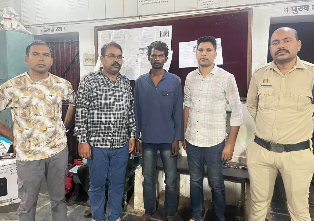 अप्रैल महीने में बच्ची की हत्या करने वाला गिरफ्तार अप्रैल महीने में बच्ची की हत्या करने वाला गिरफ्तार