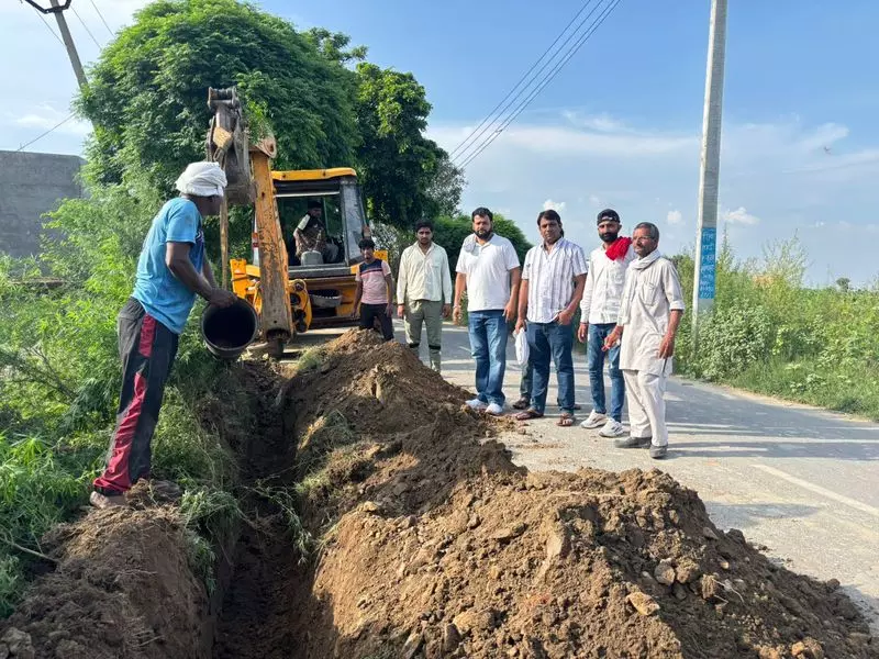 Rohtak के 12 गांवों को 44 करोड़ रुपये की पेयजल परियोजना के पूरा होने का इंतजार Rohtak के 12 गांवों को 44 करोड़ रुपये की पेयजल परियोजना के पूरा होने का इंतजार