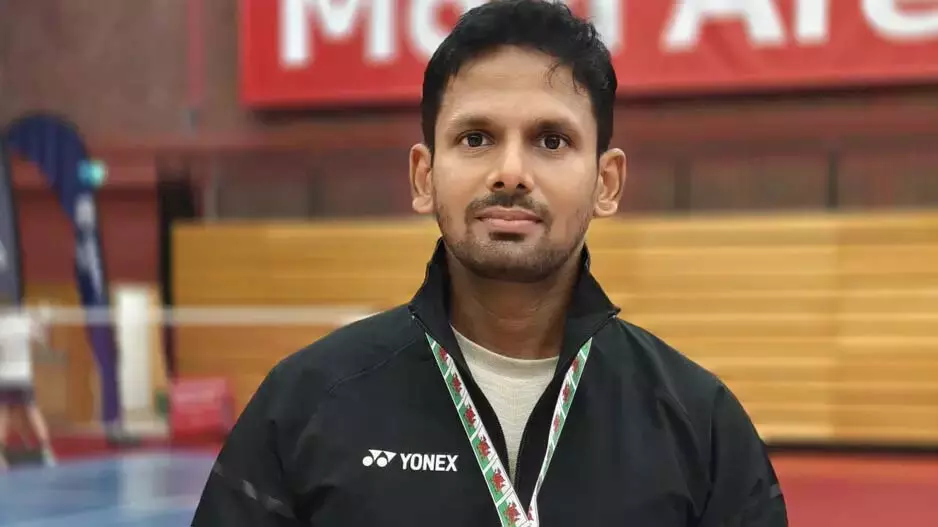 दीप रंजन बिसोयी ने ब्रिटिश और आयरिश पैरा बैडमिंटन में कांस्य पदक जीता दीप रंजन बिसोयी ने ब्रिटिश और आयरिश पैरा बैडमिंटन में कांस्य पदक जीता