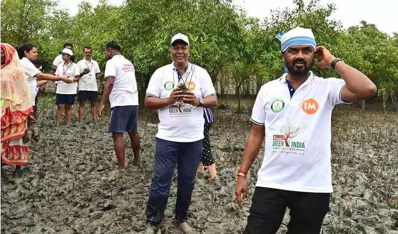 ग्रीन इंडिया चैलेंज ने Sundarbans में मैंग्रोव वृक्षारोपण का बीड़ा उठाया ग्रीन इंडिया चैलेंज ने Sundarbans में मैंग्रोव वृक्षारोपण का बीड़ा उठाया