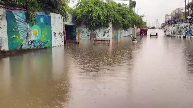 Ahmedabad : भारी बारिश, दक्षिणी क्षेत्र में सर्वाधिक 58.25 मिमी बारिश Ahmedabad : भारी बारिश, दक्षिणी क्षेत्र में सर्वाधिक 58.25 मिमी बारिश