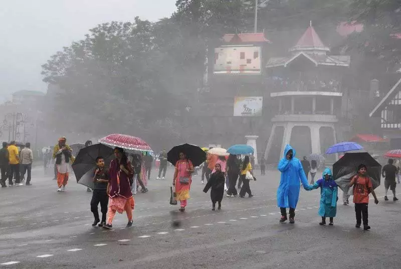 Himachal: 1 अगस्त तक जारी रहेगी भारी बारिश, तीन जिलों के लिए येलो अलर्ट जारी Himachal: 1 अगस्त तक जारी रहेगी भारी बारिश, तीन जिलों के लिए येलो अलर्ट जारी