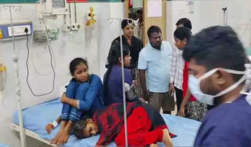 उय्यलवाड़ा गुरुकुल स्कूल में फूड प्वाइजनिंग उय्यलवाड़ा गुरुकुल स्कूल में फूड प्वाइजनिंग