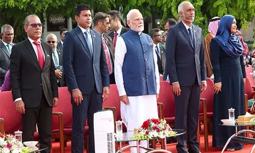 मालदीव राष्ट्रपति ने पीएम मोदी की राजकीय यात्रा पर धन्यवाद दिया मालदीव राष्ट्रपति ने पीएम मोदी की राजकीय यात्रा पर धन्यवाद दिया