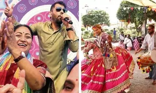 हरियाली तीज 2025: दिल्ली हाट के तीज मेले में सावन झूले, खूब मुस्कुराई हरियाली तीज 2025: दिल्ली हाट के तीज मेले में सावन झूले, खूब मुस्कुराई