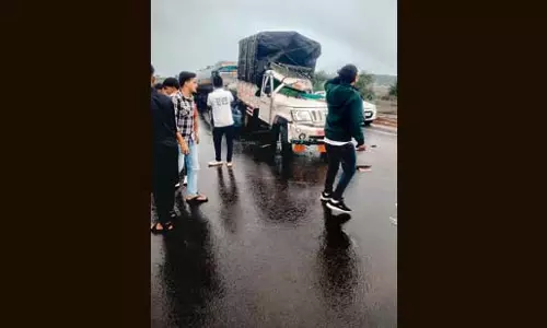 कसारा के पास तीन वाहनों की टक्कर में 25 लोग घायल, 7 की हालत गंभीर