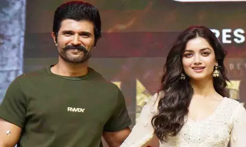 Vijay Deverakonda, भाग्यश्री बोरसे ने किंगडम रिलीज़ से पहले तिरुपति मंदिर में प्रार्थना की