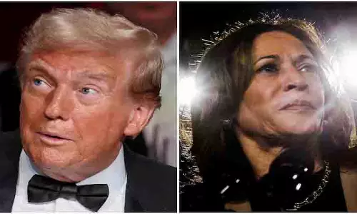 Trump ने हैरिस पर सेलिब्रिटी भुगतान के माध्यम से अभियान कानूनों का उल्लंघन करने का आरोप लगाया