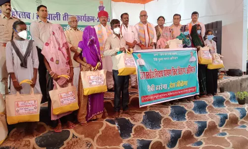 Jaipur: राज्यभर में निक्षय पोषण किट वितरण अभियान शुरू, हजारों टीबी मरीजों को मिला सहारा