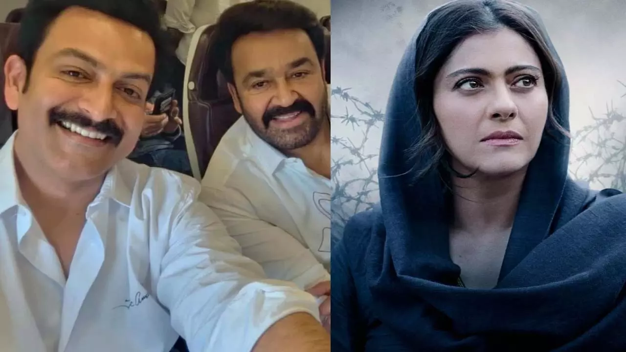 Prithviraj Sukumaran ने अपनी सरज़मीन सह-कलाकार काजोल की तुलना मोहनलाल से की Prithviraj Sukumaran ने अपनी सरज़मीन सह-कलाकार काजोल की तुलना मोहनलाल से की