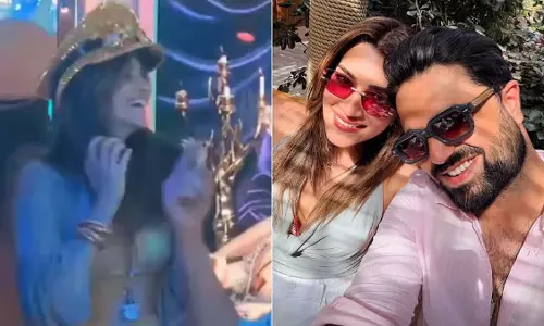 बर्थडे सेलिब्रेशन में कृति का दिल खोलकर डांस, फैंस हुए फिदा
