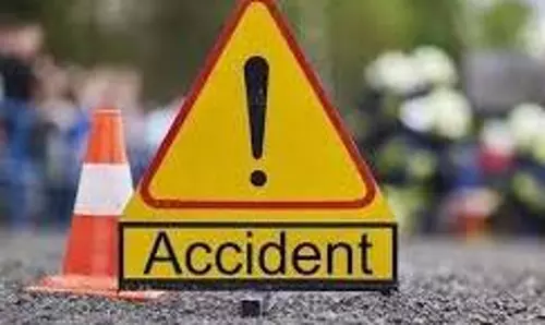Haryana:ट्रक और कार के बीच भीषण टक्कर, 4 लोगों की मौत