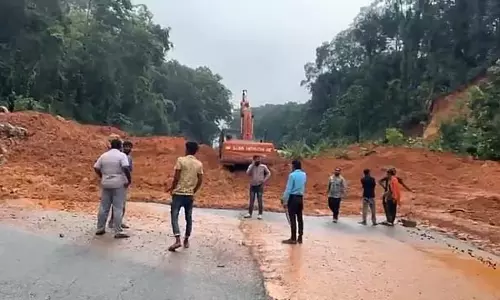 तटीय इलाकों में भारी बारिश, मैंगलोर-बेंगलुरु राजमार्ग पर भूस्खलन, यातायात बाधित