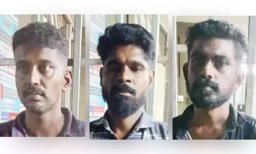 Kerala : गृहिणी पर हमला करने के आरोप में तीन गिरफ्तार