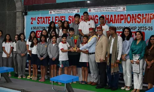 Himachal: सनावर स्कूल ने राज्य तैराकी चैंपियनशिप जीती