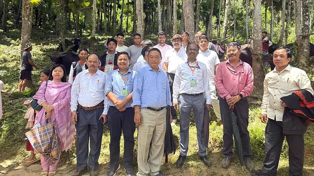 ICAR-एनआरसीएम, मेडजीफेमा ने अरुणाचल के मोरी में मिथुन मेले का आयोजन