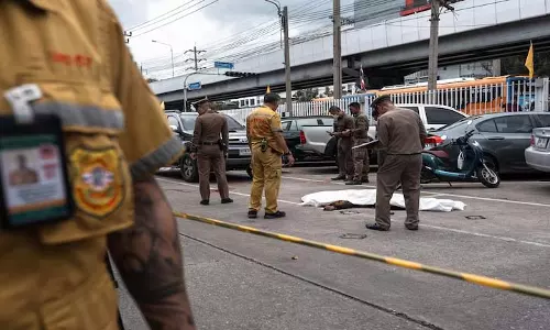 Bangkok के बाज़ार में हमले में छह लोगों की मौत, एक घायल