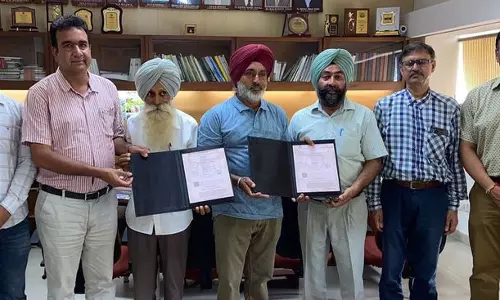 Ludhiana: खरबूजे की किस्म के व्यावसायीकरण के लिए समझौते पर हस्ताक्षर