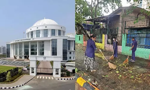 NMMC को महाराष्ट्र में प्रथम और भारत में तीसरा स्थान मिलने के बाद सर्वोच्च सुपर स्वच्छ रेटिंग प्राप्त हुई NMMC को महाराष्ट्र में प्रथम और भारत में तीसरा स्थान मिलने के बाद सर्वोच्च सुपर स्वच्छ रेटिंग प्राप्त हुई