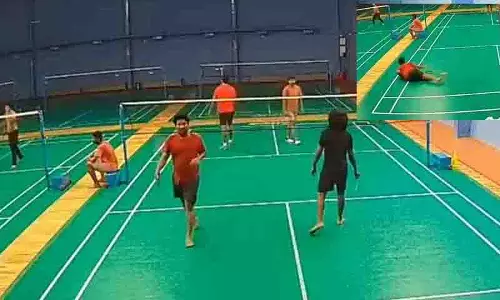 शटलकॉक खेलते समय दिल का दौरा पड़ने से 25 वर्षीय युवक की मौत