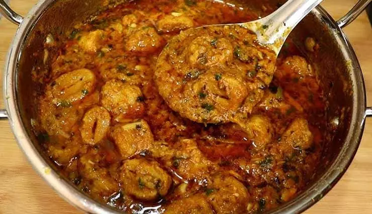Soya Chaap Masala:यह व्यंजन दोपहर या रात के खाने में एक विकल्प है Soya Chaap Masala:यह व्यंजन दोपहर या रात के खाने में एक विकल्प है