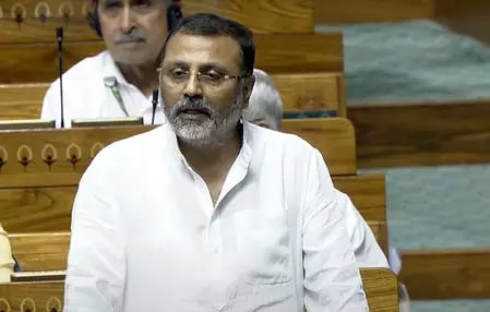 देवघर में हादसा: निशिकांत दुबे ने जताया शोक, बोले- मृतकों के परिजनों को बाबा बैद्यनाथ दुख सहने की शक्ति दें देवघर में हादसा: निशिकांत दुबे ने जताया शोक, बोले- मृतकों के परिजनों को बाबा बैद्यनाथ दुख सहने की शक्ति दें
