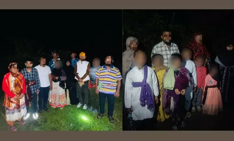 Assam: धुबरी से 20 अवैध बांग्लादेशी नागरिकों को वापस भेजा गया Assam: धुबरी से 20 अवैध बांग्लादेशी नागरिकों को वापस भेजा गया