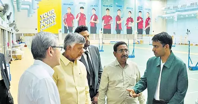 खेल पर्यटन के विकास का इंजन बन सकते हैं: CM Naidu खेल पर्यटन के विकास का इंजन बन सकते हैं: CM Naidu