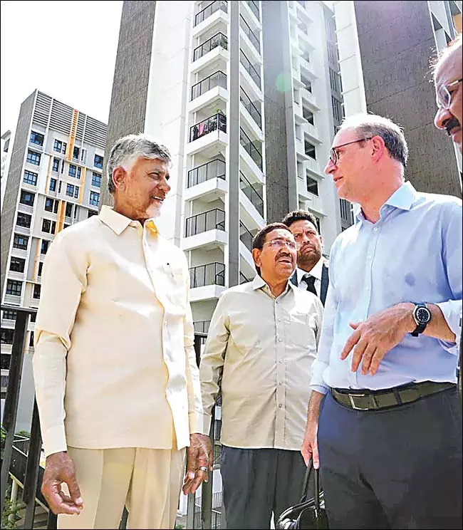 कॉर्पोरेशन एंटरप्राइज और विश्व बैंक के अधिकारियों से मुलाकात की : CM Naidu कॉर्पोरेशन एंटरप्राइज और विश्व बैंक के अधिकारियों से मुलाकात की : CM Naidu