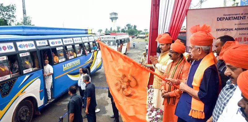 कड़ी सुरक्षा के बीच बूढ़ा अमरनाथ यात्रा Jammu से शुरू कड़ी सुरक्षा के बीच बूढ़ा अमरनाथ यात्रा Jammu से शुरू