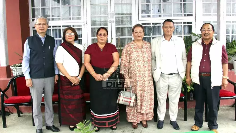 Nagaland : मंगमेटोंग सेंसो तेलोंगगेन कोहिमा ने नव संयुक्त विभागाध्यक्षों को सम्मानित किया Nagaland : मंगमेटोंग सेंसो तेलोंगगेन कोहिमा ने नव संयुक्त विभागाध्यक्षों को सम्मानित किया